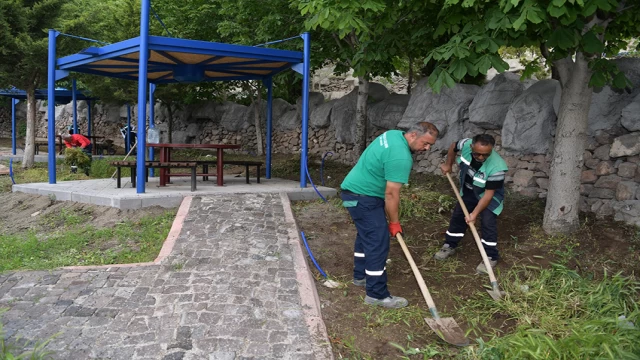 Ali dağı mesire alanı yenileniyor