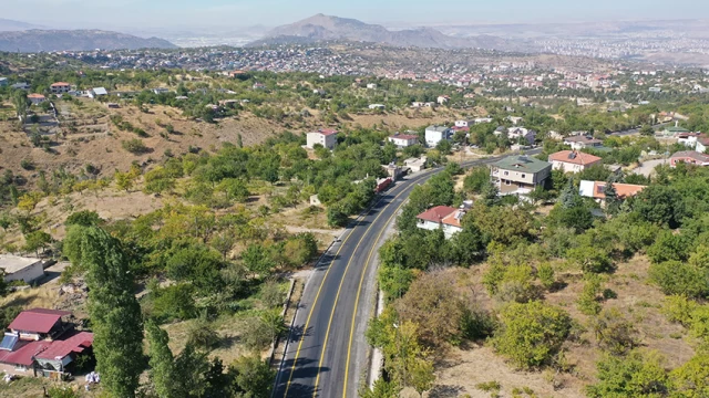 Hacılar-Erciyes yolunda sona doğru