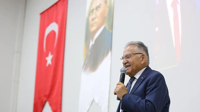 Başkan Büyükkılıç, Meslek Lisesi Öğrencileriyle Tecrübelerini Paylaştı