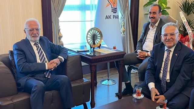 Başkan Büyükkılıç'tan, AK Parti Genel Başkan Vekil Başkanı Yılmaz'a Ziyaret