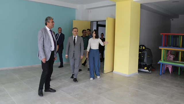 Rektör Prof. Dr. Altun, Kadriye San Çocuk Eğitim Merkezi’ni İnceledi