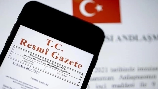 Resmi gazetede yayınlandı!