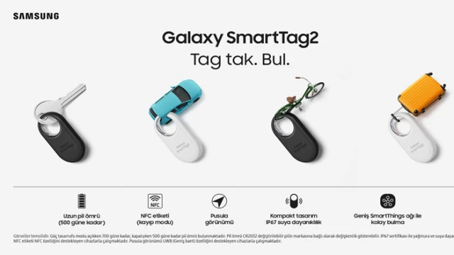 Samsung Galaxy SmartTag2' nin özellikleri