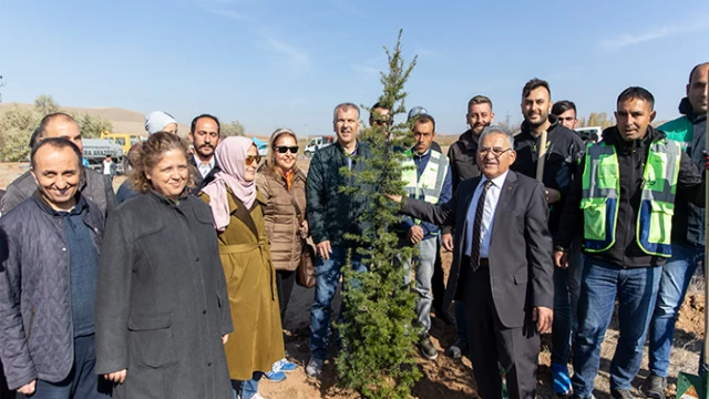 Büyükkılıç İle Kayseri'de 5 Yılda 549 Bin 735 Adet Ağaç Ve Çalı Toprakla Buluştu