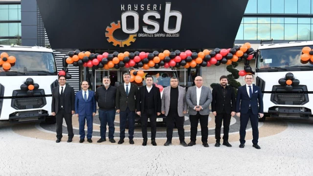 Kayseri OSB’nin Araç̧ Filosuna 6 Yeni Araç̧ Eklendi.