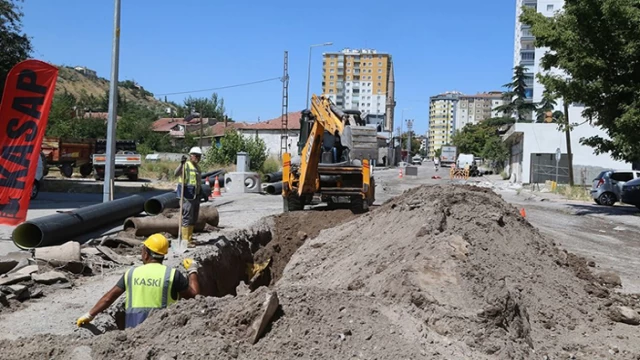 Şebeke hatları yenilendi