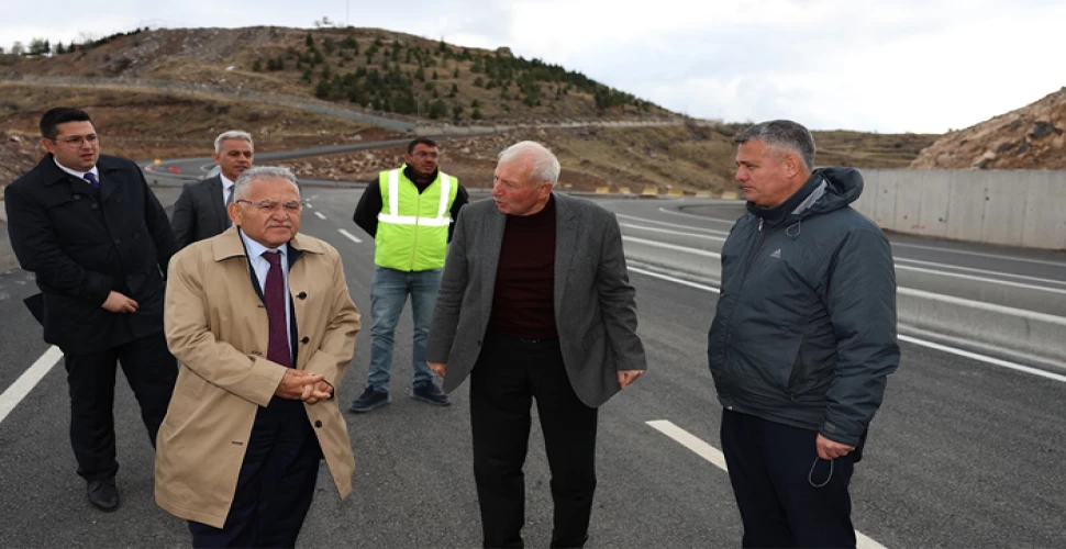 OSB'yi Talas'a Bağlayacak 70 Milyon TL'lik Yol, Trafiğe Açıldı