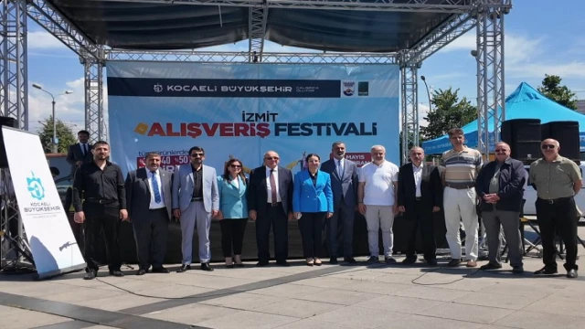 Kocaeli alışveriş festivali başladı