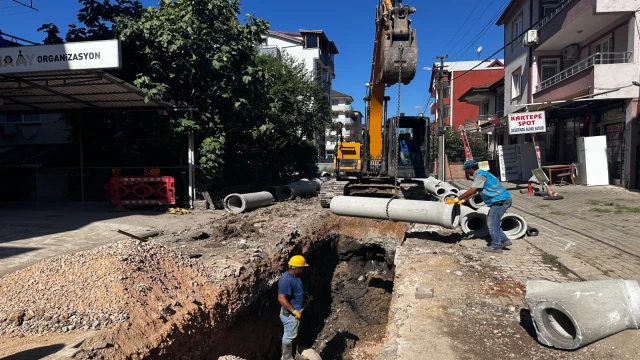 Kocaeli Kartepe’de İSU’dan altyapıya devam