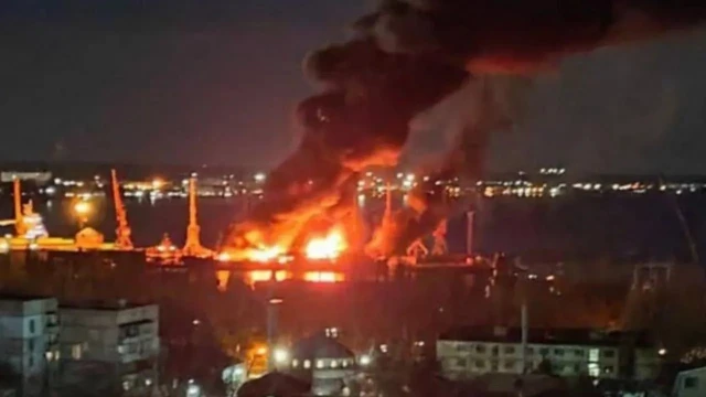 Ukrayna'dan Kırım’a yoğun füze saldırısı!