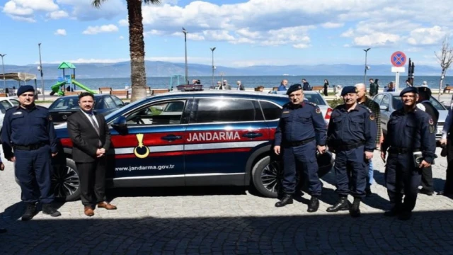 Mudanya Jandarması da ’Togg’landı