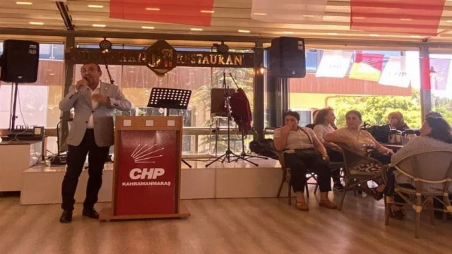 CHP Kahramanmaraş İl Başkanı Ateş: ”Mutlu ve umutlu yarınlar bizi bekliyor”