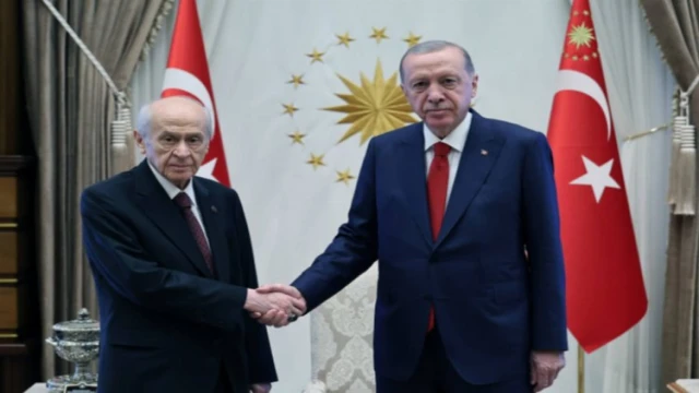 Cumhurbaşkanı Erdoğan Bahçeli görüşmesi 50 dakika sürdü