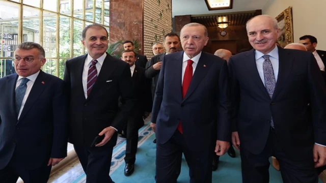 Cumhurbaşkanı Erdoğan’dan Kurtulmuş’a ziyaret