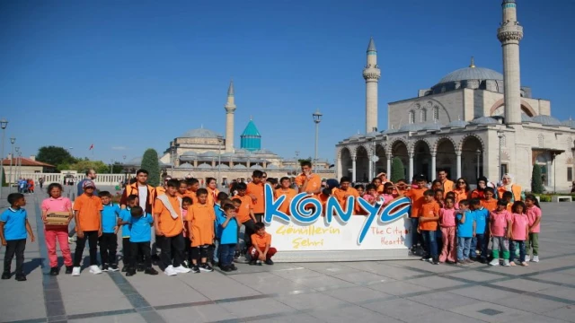 Konya’da mevsimlik tarım işçilerinin çocuklarına özel etkinlik