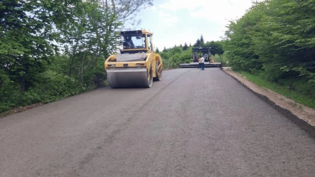 Ordu’da asfalt işlerine devam