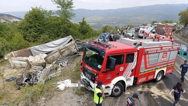 Bolu Dağı’nda korkunç kaza: Çok sayıda ölü var!